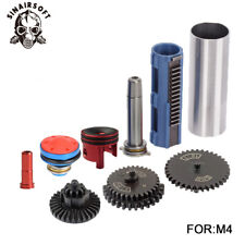SHS 16:1 Gear Nozzle Cylinder Spring Guide 14Teeth Piston Kit Airsoft AEG Ver2/3 for sale  Shipping to Ireland
