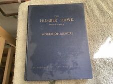Original humber hawk for sale  BARNSLEY
