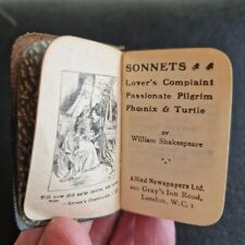 Antique miniature book for sale  WILLENHALL