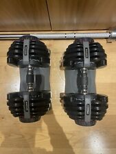 Bowflex adjustable dumbells for sale  LONDON