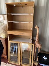 Cabinet tall display for sale  EXMOUTH