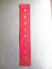 Leather bookmark leathersmith for sale  NORWICH