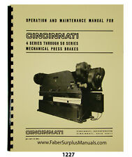 Cincinnati press brake for sale  Goddard