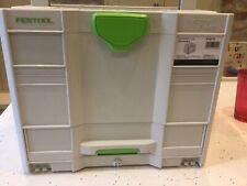 Festool 200118 SYS-Combi 3 Systainer T-LOC 396mm x296mmx 315mm With Storage Draw for sale  REDRUTH