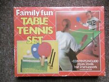 VINTAGE GDR FAMILY FUN TABLE TENNIS SET SPORTS BOARD GAME VGC for sale  Shipping to South Africa