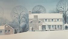 ''The Conner  House'' Print framed by Wilbur M. Messe signed 103/200 for sale  Shipping to South Africa