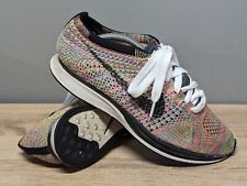 Zapatos para correr Nike Flyknit Racer multicolor MC para mujer talla 7,5 526628-004, usado segunda mano  Embacar hacia Argentina