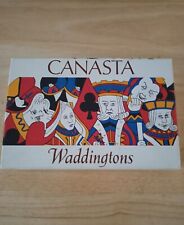 Waddingtons canasta. boxed for sale  LICHFIELD