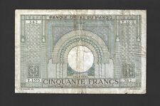 Billet maroc francs d'occasion  Paris I