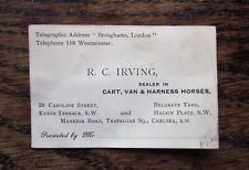 C1900 r.c. irving for sale  HASTINGS