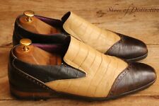 mens leather croc shoes for sale  SUTTON COLDFIELD
