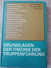 GDR NVA MfNV DV BOOK TACTICS THEORY TROOP GUIDANCE!!! for sale  Shipping to South Africa