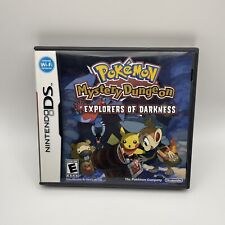 Pokemon Mystery Dungeon Explorers of Darkness Nintendo DS Probado con Manual segunda mano  Embacar hacia Argentina
