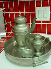 service 4 pewter coffee piece for sale  Midland
