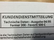 Fendt farmer 300 gebraucht kaufen  Deutschland