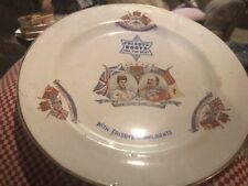 coronation plate 1902 for sale  ARUNDEL