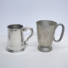 Vintage pewter tankards for sale  STREET