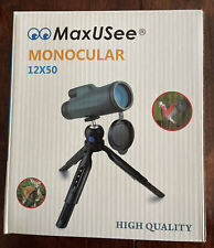 Maxusee monocular tripod for sale  Hanover