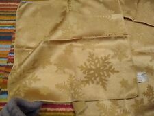 Tablecloth napkins gold for sale  DONCASTER