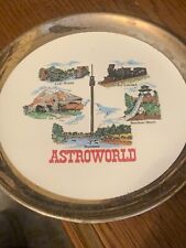 Used, Vintage Astroworld Houston, TX  9” Commemorative Plate for sale  Shipping to South Africa
