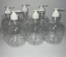 6 piezas Botellas de bomba de loción de champú vacío Dispensadores de plástico blanco 500 ml, usado segunda mano  Embacar hacia Argentina