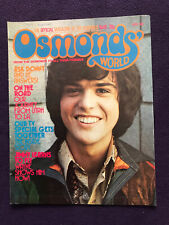 Osmonds magazine .18 for sale  WELLINGBOROUGH