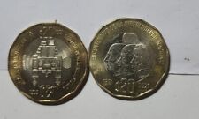 Moneda $20 Pesos BU 500 Aniversario de la Memoria Histórica de México-Tenochtitlán  segunda mano  Embacar hacia Mexico