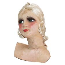 Ancienne tête poupée d'occasion  Cerisy-la-Salle