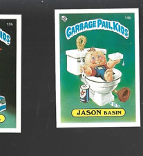 1985 Topps Garbage Pail Kids Mini Card #14B Jason Basin Mint, used for sale  Shipping to South Africa