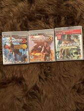 Uncharted 1, 2 e 3 (Sony PS3, 2007-2011) CIB comprar usado  Enviando para Brazil