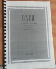 Bach pezzi facili usato  Palermo