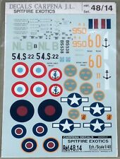 Carpena decals spitfire for sale  BIRMINGHAM