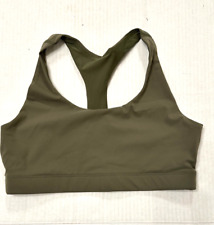 Outdoor Voices 2021 size S green racerback All-Time Bra sports bra excellent for sale  Shipping to South Africa