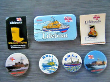 Rnli lifeboat badges for sale  BEDWORTH