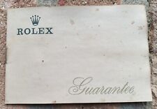 Rolex data guarantee usato  Firenze