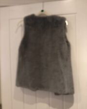 Grey faux fur for sale  LONDON