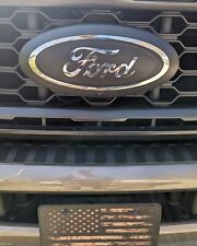 Adesivo de sobreposição de emblema frontal 2023 Ford Super Duty, F250/350, preto fosco comprar usado  Enviando para Brazil