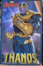 Ronda 1 de los Vengadores de Marvel - RARA tarjeta empujadora de monedas de Thanos segunda mano  Embacar hacia Argentina