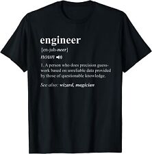 Nova Camiseta Presente Civil Mecânica Engraçada Definição Limitada de Engenheiro comprar usado  Enviando para Brazil