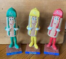 Estrelas de corrida de cachorro-quente Kansas City Royals - Ketchup e Bobbleheads de mostarda, usado comprar usado  Enviando para Brazil