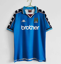 Camiseta Retro 1997-1999 Manchester City Fútbol Casa Camiseta Talla L segunda mano  Embacar hacia Mexico