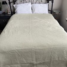 Cobertor de colcha vintage verde claro 100% algodão FERRAMENTA DE RESTAURAÇÃO comprar usado  Enviando para Brazil
