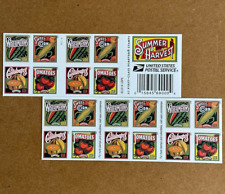 Folheto de colheita de verão de 20 selos postais autoaderentes celebração de feriado (MNH) comprar usado  Enviando para Brazil