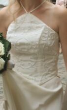 Brautkleid zweiteilig creme gebraucht kaufen  Zirndorf