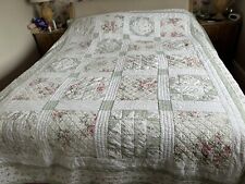 Vintage bedspread rose for sale  BRENTWOOD