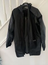 mens black pvc coat for sale  DONCASTER