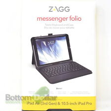 Teclado y funda para tableta Zagg Messenger Folio para iPad Air 3 y 10.5" iPad Pro segunda mano  Embacar hacia Argentina