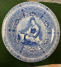Antique staffordshire blue for sale  BEDFORD