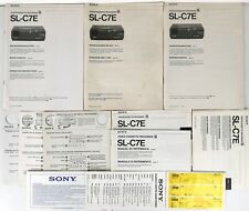 Sony manuali originali usato  Pontedera