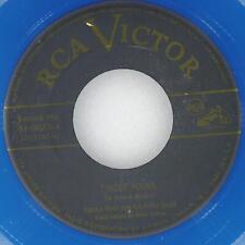 Dedo BERNIE WYTE / Hoosha Soosha Polka Cera Azul RCA VICTOR 51-0073 EX 45 rpm 7" segunda mano  Embacar hacia Argentina